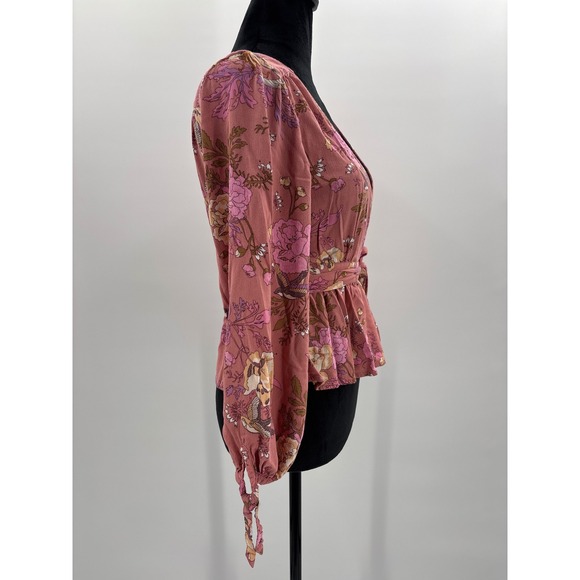 Spell Rosa Wrap Blouse - Picture 2 of 6